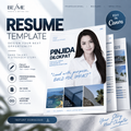 BE/ME Professional Resume Template — A4 Canva Editable